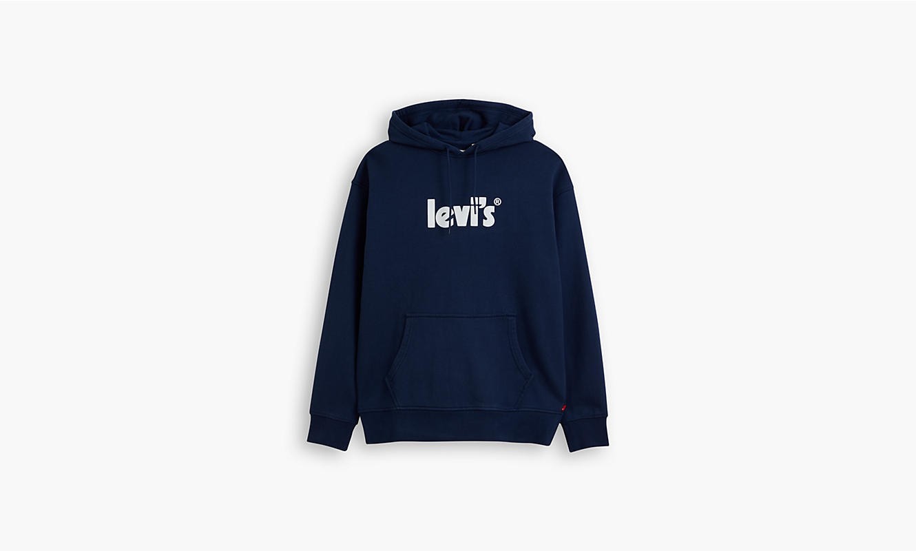 Levis graphic poster  hoodie dres blues